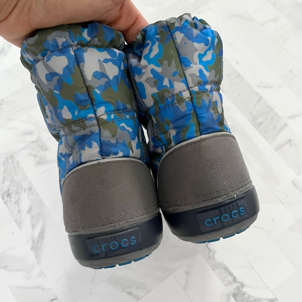 CROCS Crocband Winter Boots Size C9 - Picture 4 of 7